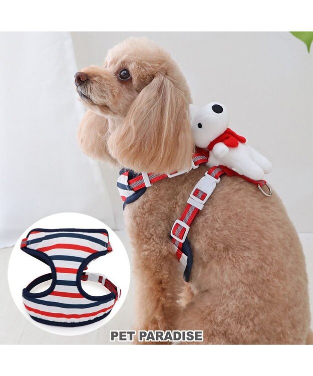PET PARADISE リサとガスパール マスコット付き ハーネス Ｓ 小型犬 0