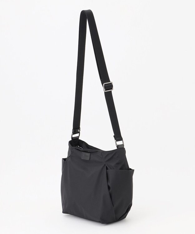 Y'SACCS 【ナイロンタフタ】トラベルショルダー mini ブラック