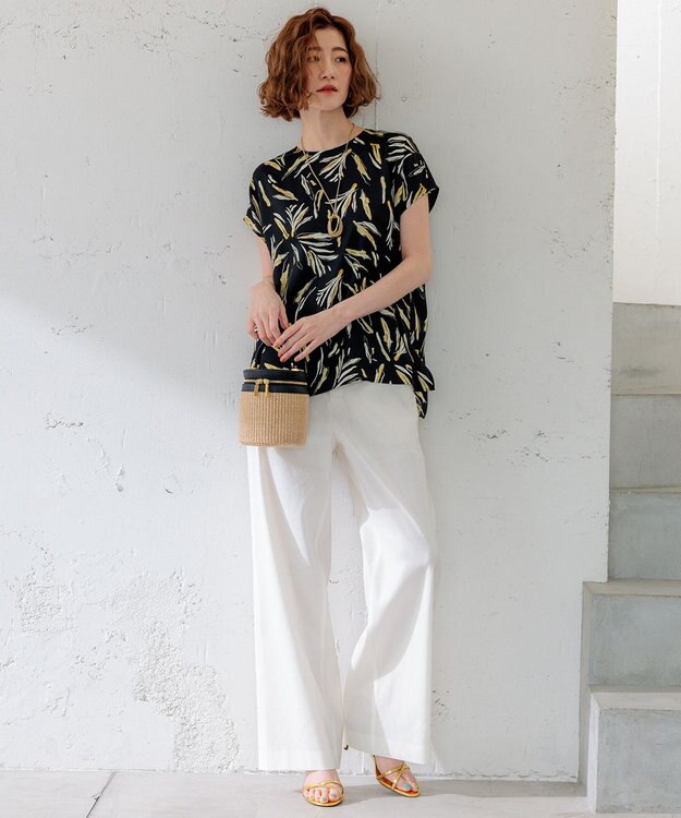 23区 【CLASSY.6月号掲載】ホーンリング ネックレス ベージュ系