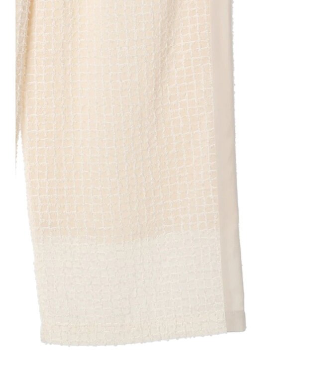 AMERICAN HOLIC 刺繍スクエアパンツ Ivory