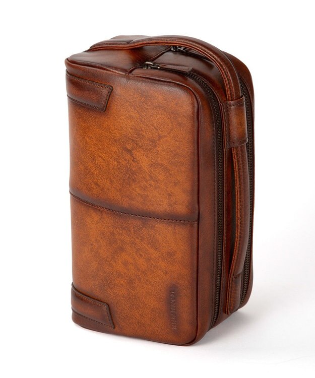 ACE BAGS & LUGGAGE LO HOMME PRESSE アルカイック 本革 日本製 日本製 ポーチ 71852 ロ・オム・プレッセ ブラウン