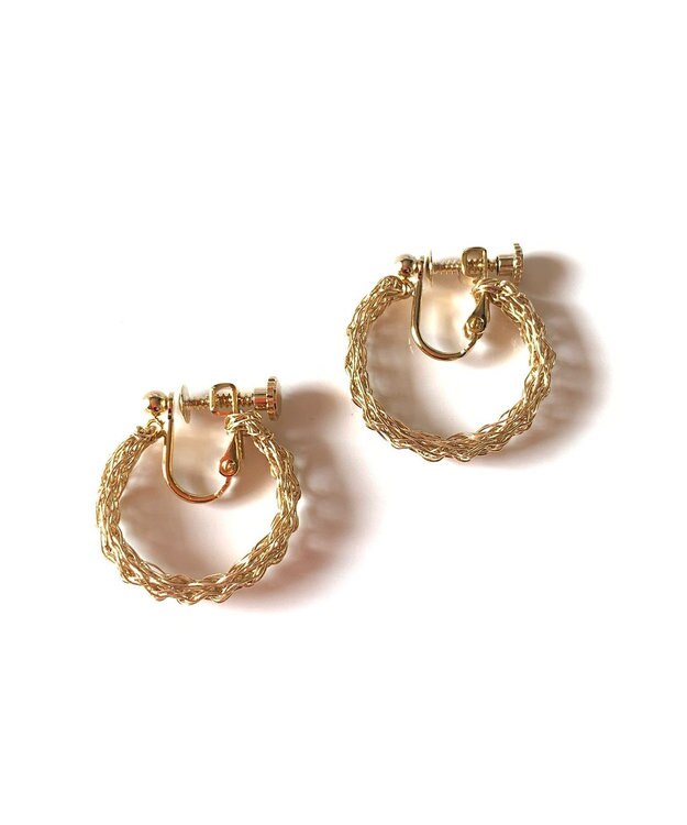 CASUMINO hoop S イヤリング gold