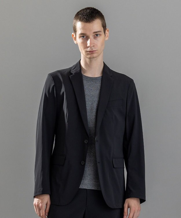 JOSEPH HOMME 新素材【ストレッチ】トリコソリッドストレッチ ジャケット ブラック系