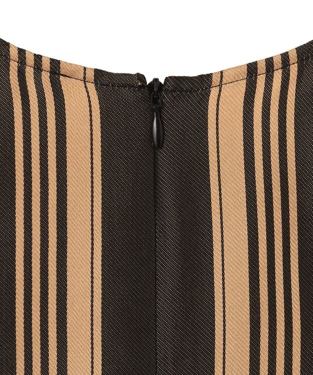 JOSEPH ビッグストライプ　ドレス Beige/black