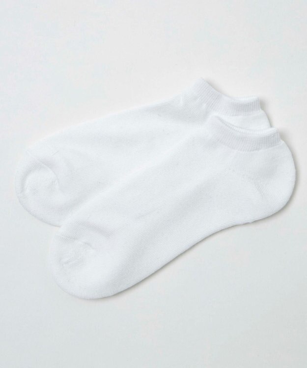 WEGO 無地ショートソックス（S） ホワイト