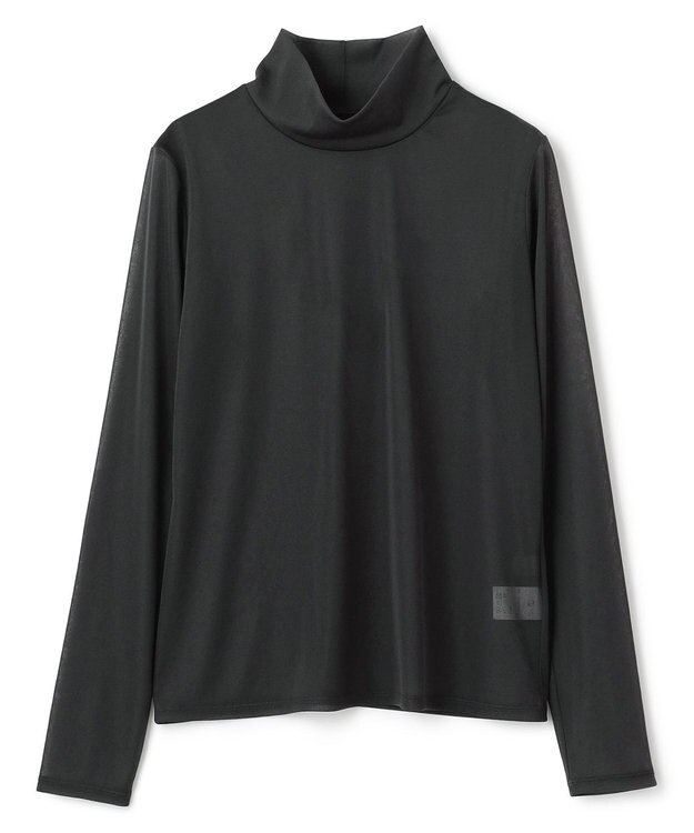 uncrave トリコットシフォン ハイネック カットソー（uncrave STANDARD） スレート