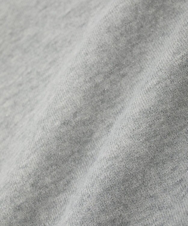AMERICAN HOLIC ラメ裏毛スウェットプルオーバー Light Gray Mixture