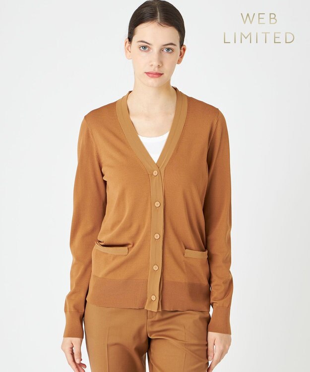 BEIGE， 【WEB限定】KINABALU / ニットカーディガン Camel