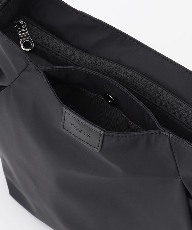 Y'SACCS 【ナイロンタフタ】トラベルショルダー mini ブラック