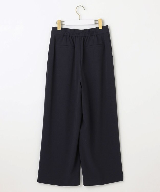 ANY SIS L 【セットアップ対応】セレモニーダブルクロス ワイドパンツ ネイビー