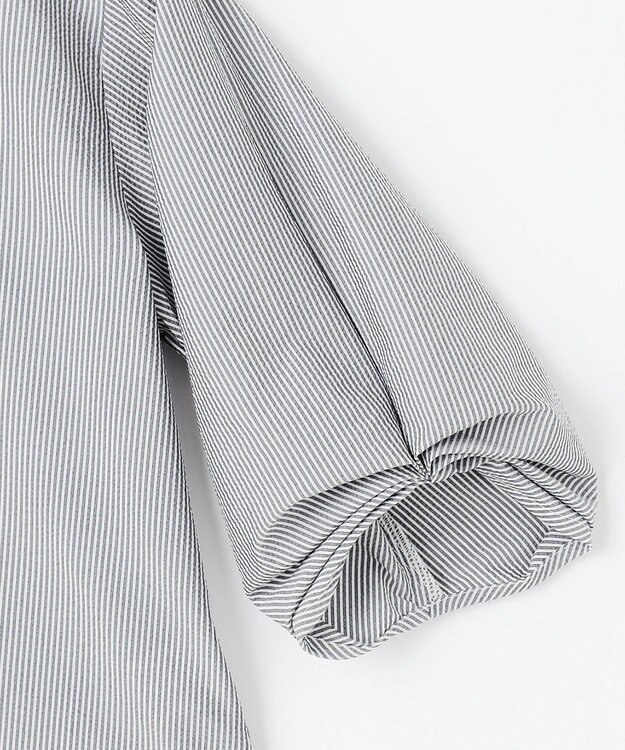 ANY 【洗濯機可】サッカーストライププルオーバー ネイビーストライプ