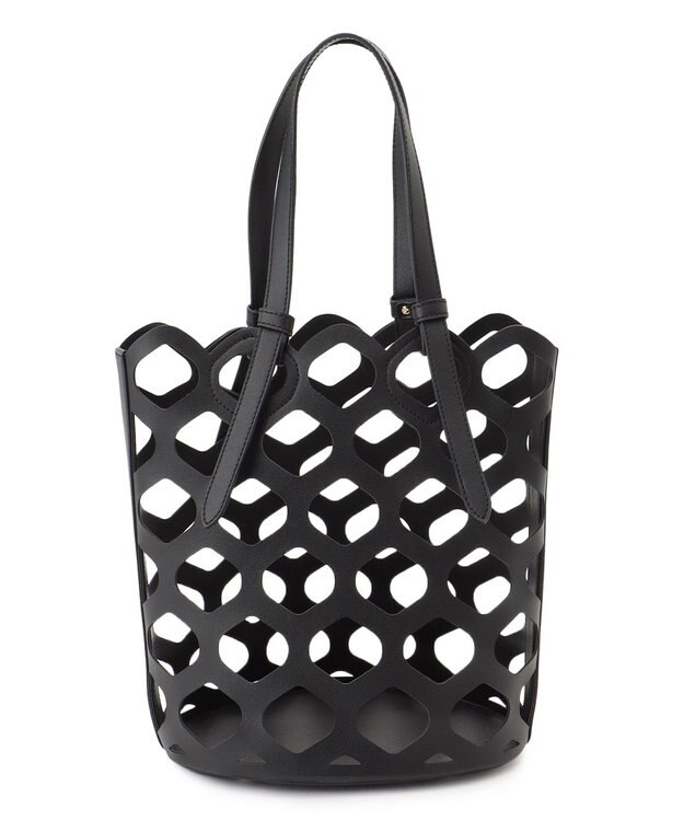 23区 【Oggi6月号掲載】Ratti ドローイング ペイズリー プリント コンビ バッグ ブラック系