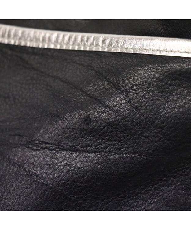 Regalo Felice 【日本製 / 本牛革 / 大容量】ショルダー大 / REGALO BKA(ブラック×シルバー)