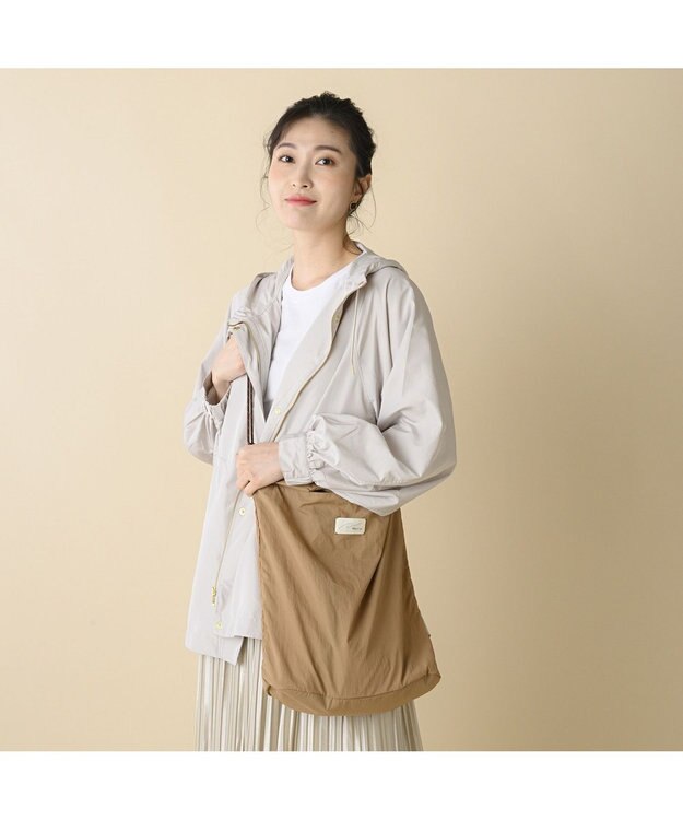 ACE BAGS & LUGGAGE W&.Day Night メル ポケッタブルバッグ Mサイズ 11782 ダブルアンドデイナイト ブラウン