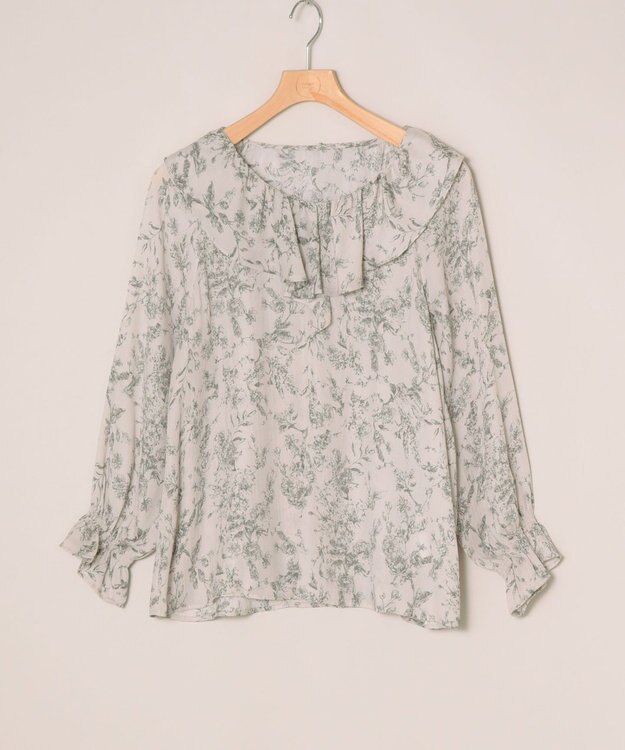 ONWARD Reuse Park 【any SiS】ブラウス秋冬 ブルー