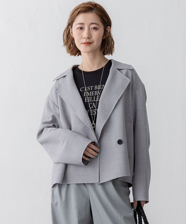 TWライトリバー ショートトレンチコート / 23区 | ファッション通販