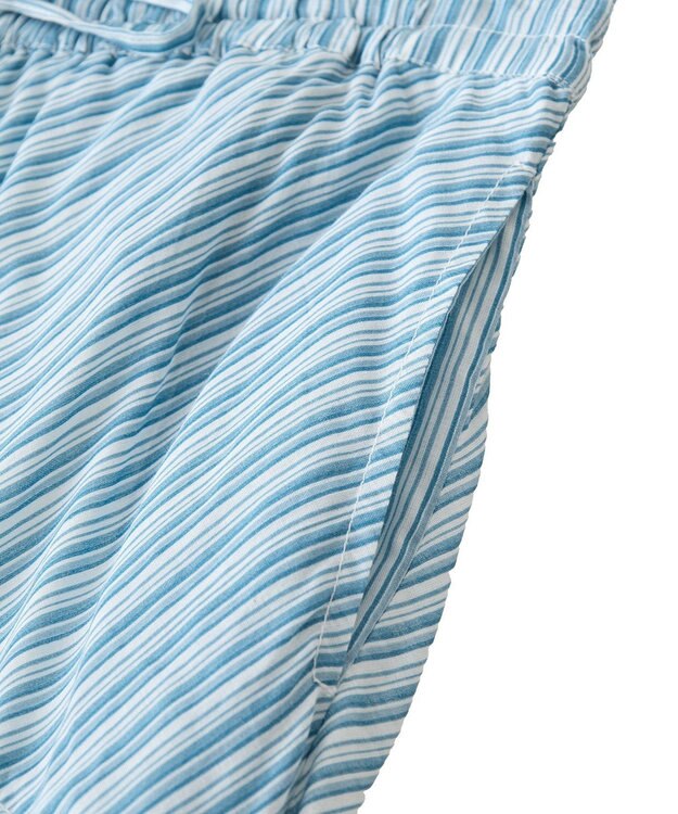 Green Parks Ｉ　ラウンド切替柄ギャザーボイルスカート Stripe