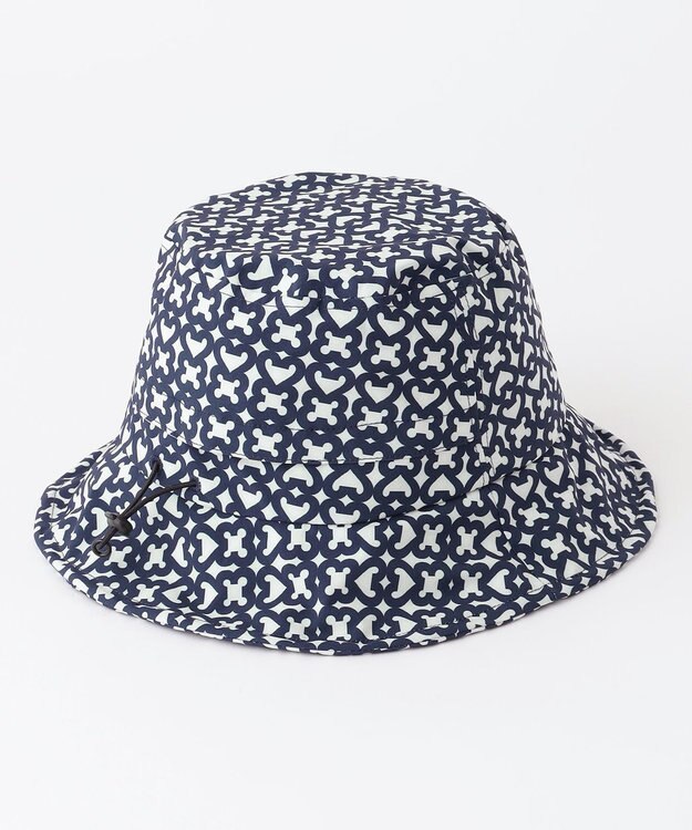 23区GOLF 【UNISEX】モノグラムレインハット ネイビー系5