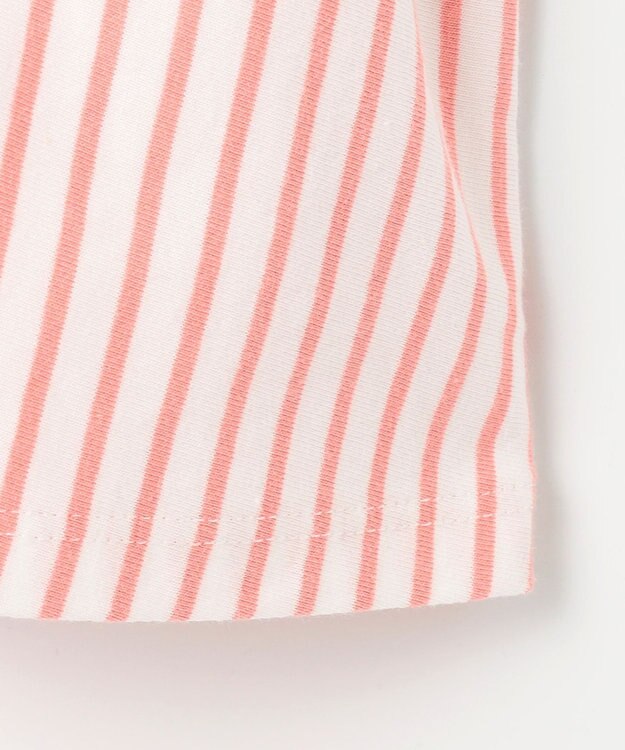 組曲 KIDS 【80-100㎝】マリンボーダー チュニック コーラル