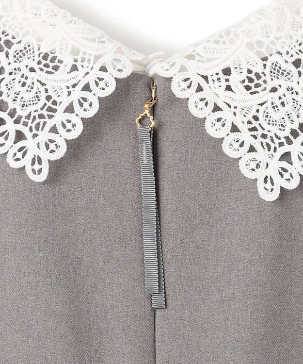 TOCCA 【八木アリサさん着用】【WEB限定カラーあり・消臭】SWEET TEA TIME LACE ドレス ライトグレー系