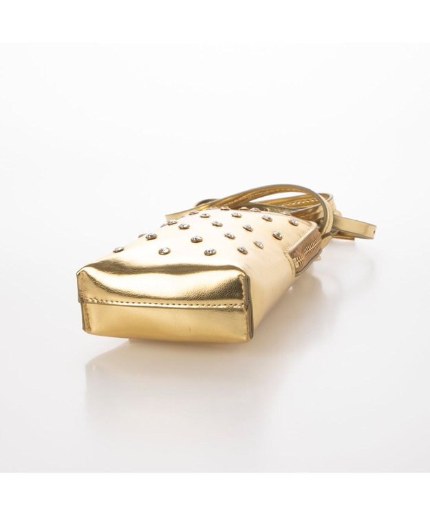 UNBILLION カカトゥ kakatoo / ビジューモバイルポシェット ゴールド