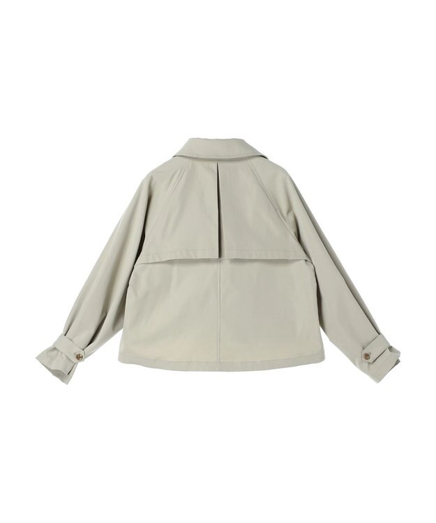 earth music&ecology ショートトレンチコート Light Khaki
