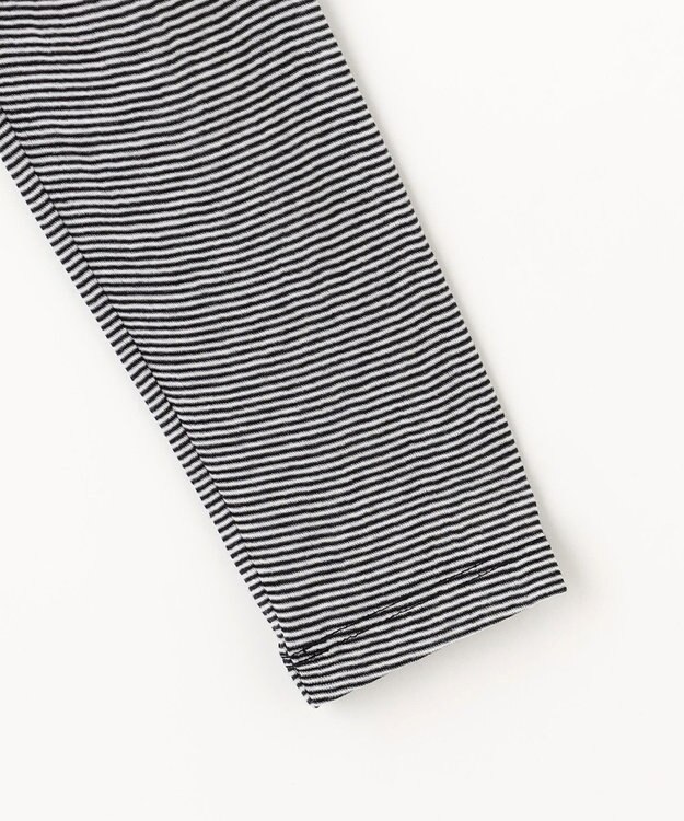 J.PRESS LADIES S 【WEB限定】シアーメローネックインナー カットソー ブラック系1