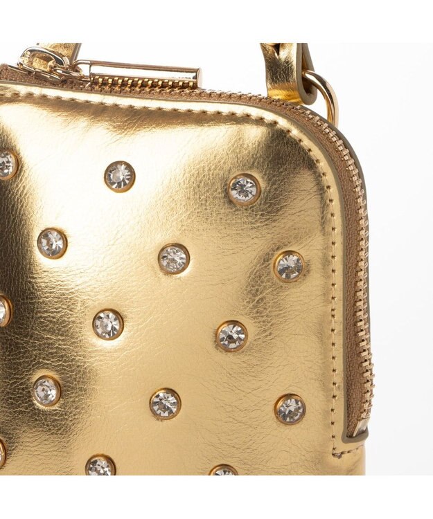 UNBILLION カカトゥ kakatoo / ビジューモバイルポシェット ゴールド