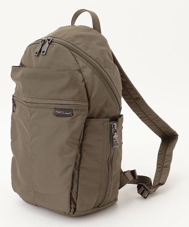 Y'SACCS 【Y’SACCS vous et】サイドジップデイパック カーキ