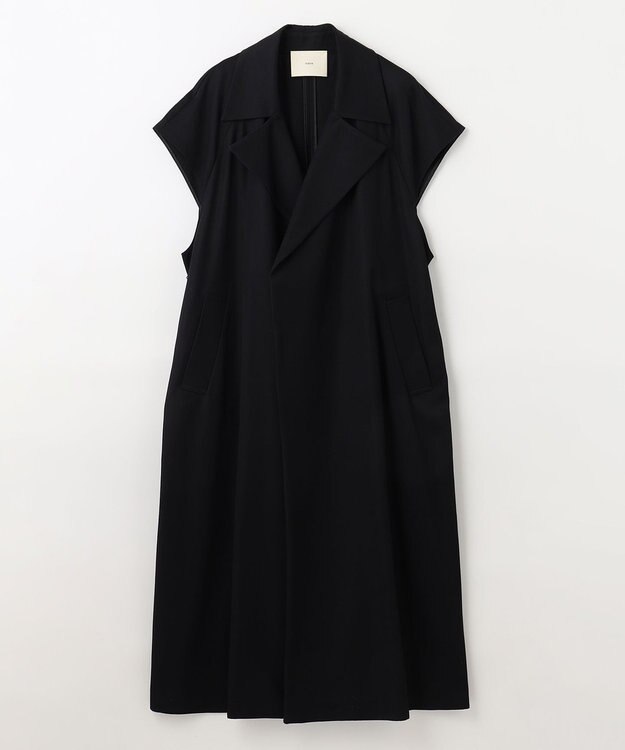 NAVE 【Nave】バルキーツイル ロングジレ ブラック系