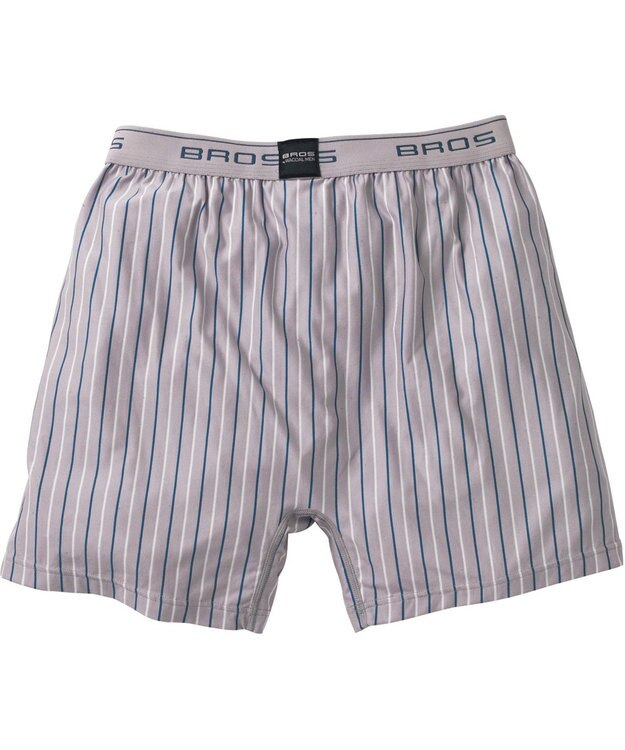 WACOAL MEN トランクス　しめつけすぎずダブつかない。　ストレッチ素材　スリムスタイル　前開き　GT4110　/ブロス グレー