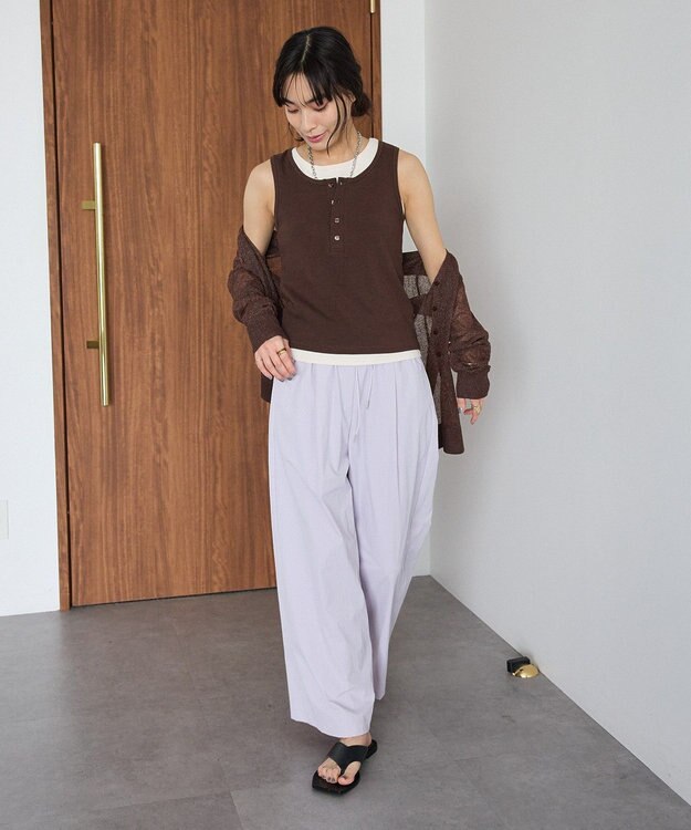 CRAFT STANDARD BOUTIQUE ワイドイージーパンツ Light Purple