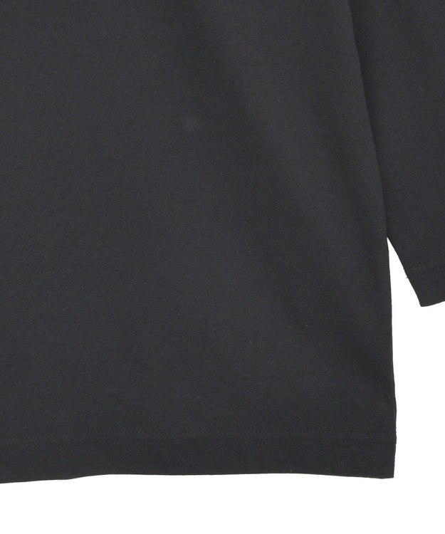 AMERICAN HOLIC ボックス箔プリントロングTシャツ Black