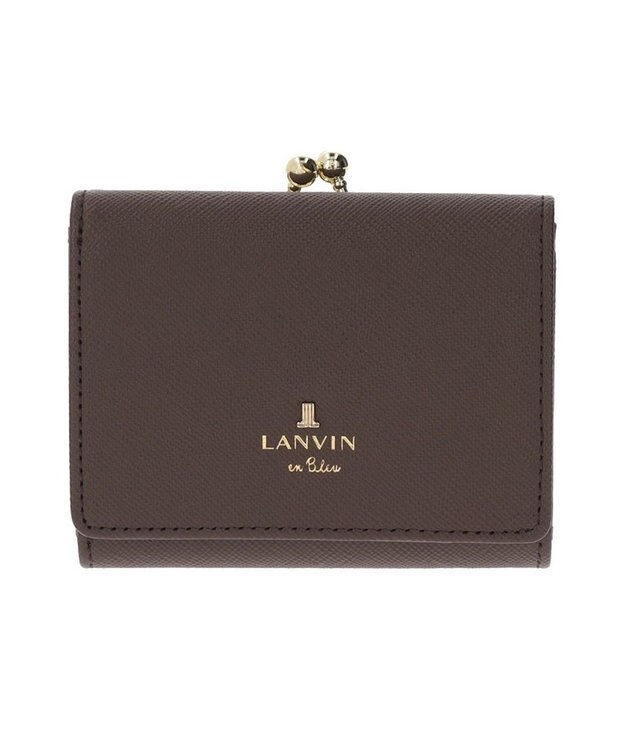 LANVIN en Bleu リュクサンブール 口金二つ折り財布 ノウチャ