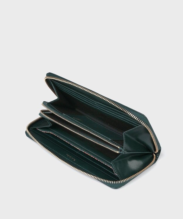 Paul Smith ベジタン SS26 長財布 ダークグリーン