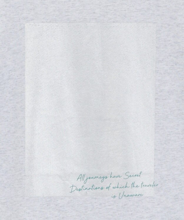 AMERICAN HOLIC ボックス箔プリントロングTシャツ Black