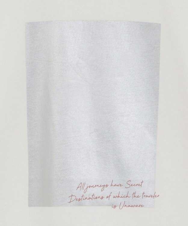 AMERICAN HOLIC ボックス箔プリントロングTシャツ Black