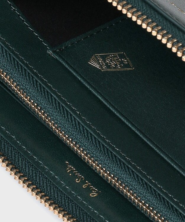 Paul Smith ベジタン SS26 長財布 ダークグリーン