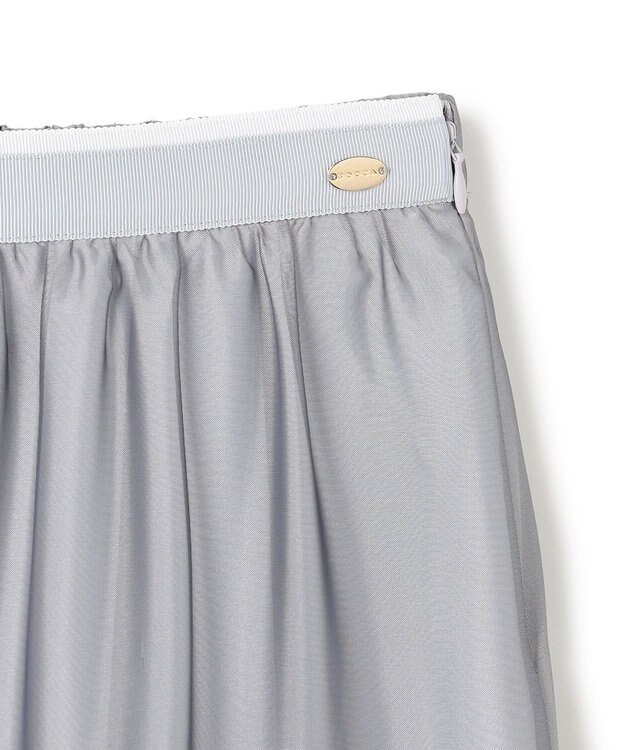 TOCCA CRYSTAL SHEER スカート グレー系