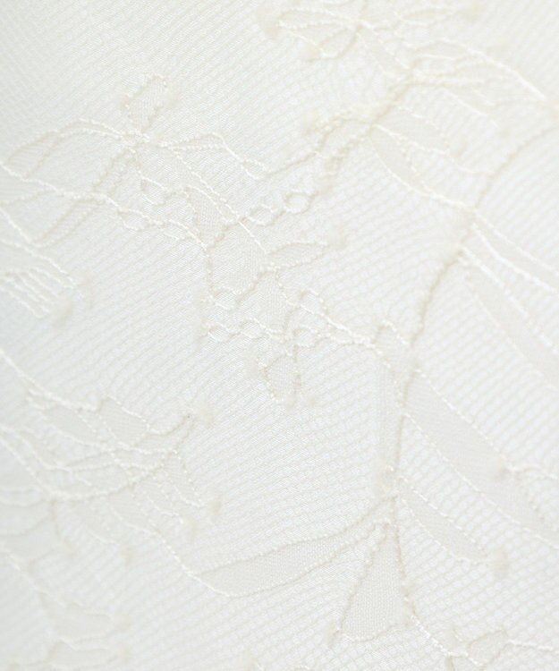 Maison de FLEUR EC限定レースフリルハンドルスクエアトートSバッグ Ivory