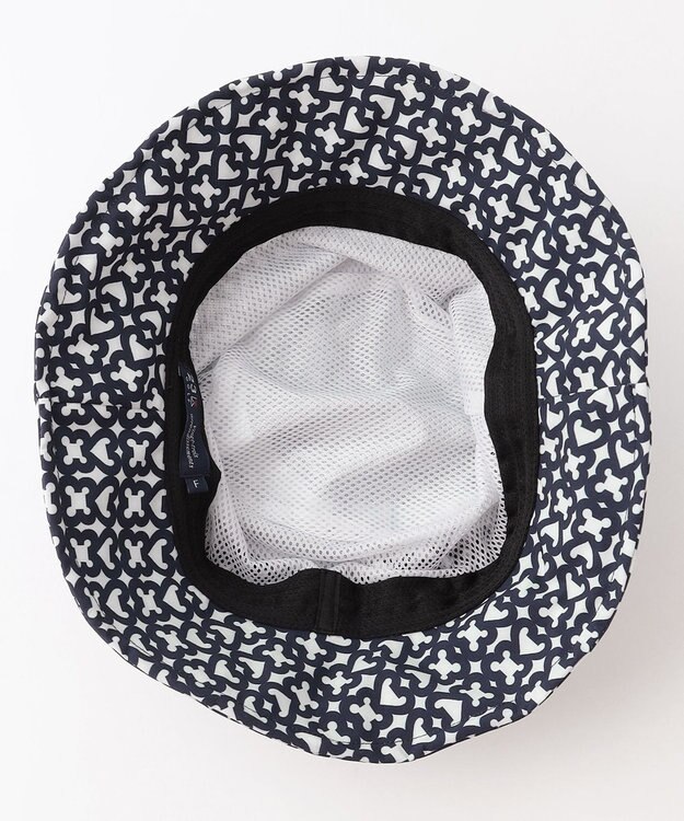 23区GOLF 【UNISEX】モノグラムレインハット ネイビー系5