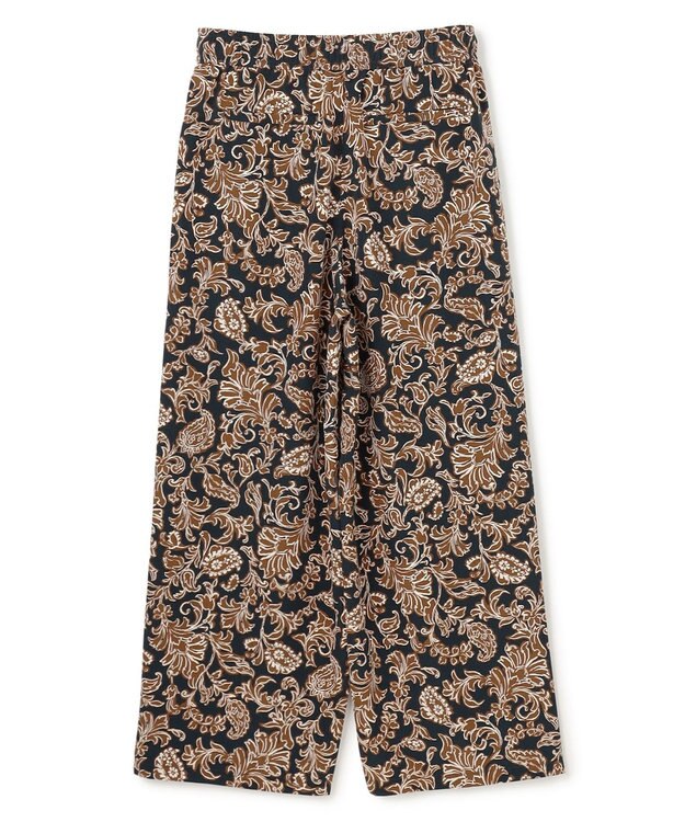 UNFILO 【ウエストゴム】プリント イージーパンツ ペイズリー