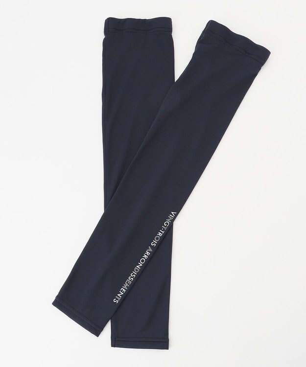 23区GOLF 【WOMEN】３０ｄカノコインナー アームカバー ネイビー系