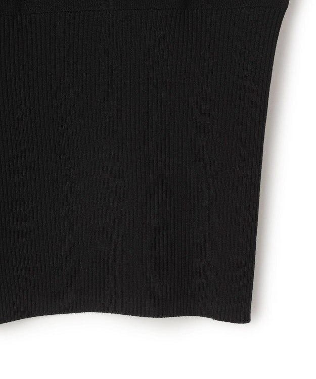 BEIGE， LAURA / ドライタッチ ストレッチニットプルオーバー Black