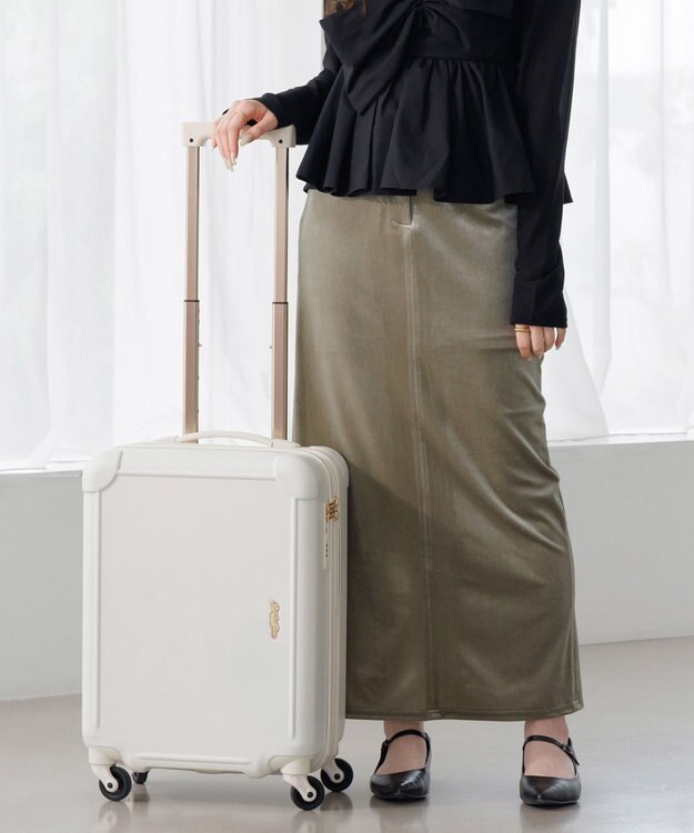 ACE BAGS & LUGGAGE 【雑誌掲載】Jewelna Rose フォギージュエルトローリー 38L 05091 オフホワイト