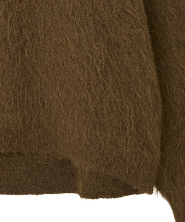 AMERICAN HOLIC 起毛シャギールーズニットプルオーバー Brown
