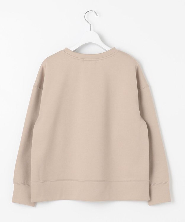 J.PRESS LADIES 【WEB限定】 ダンボールニットジャージー カットソー ライトグレー系