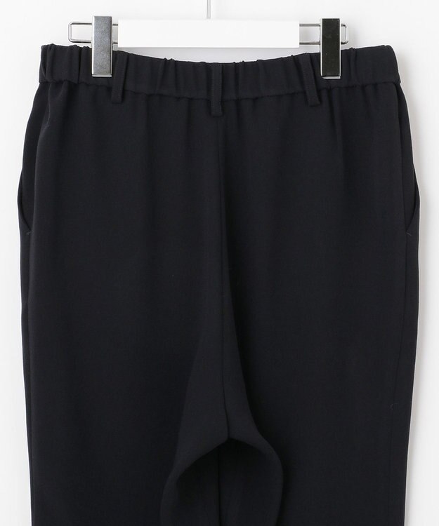 自由区 【XSサイズ～/洗える】ソフトサルエルパンツ ネイビー系