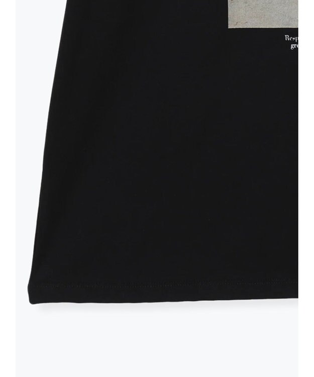 Te chichi マリリンモンロービーチフォトTシャツ ブラック