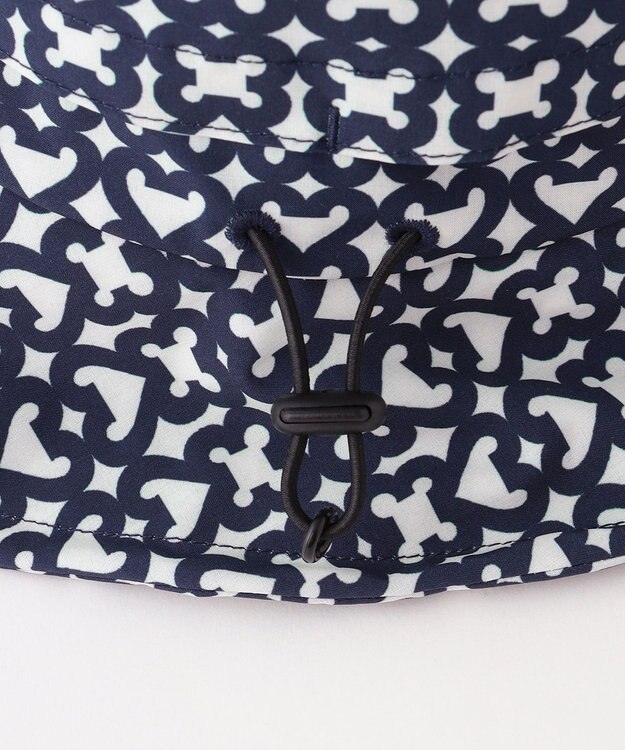 23区GOLF 【UNISEX】モノグラムレインハット ネイビー系5